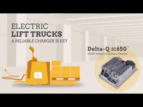 Delta-Q  Industrial Battery Chargers for Electric Vehicles & Machines