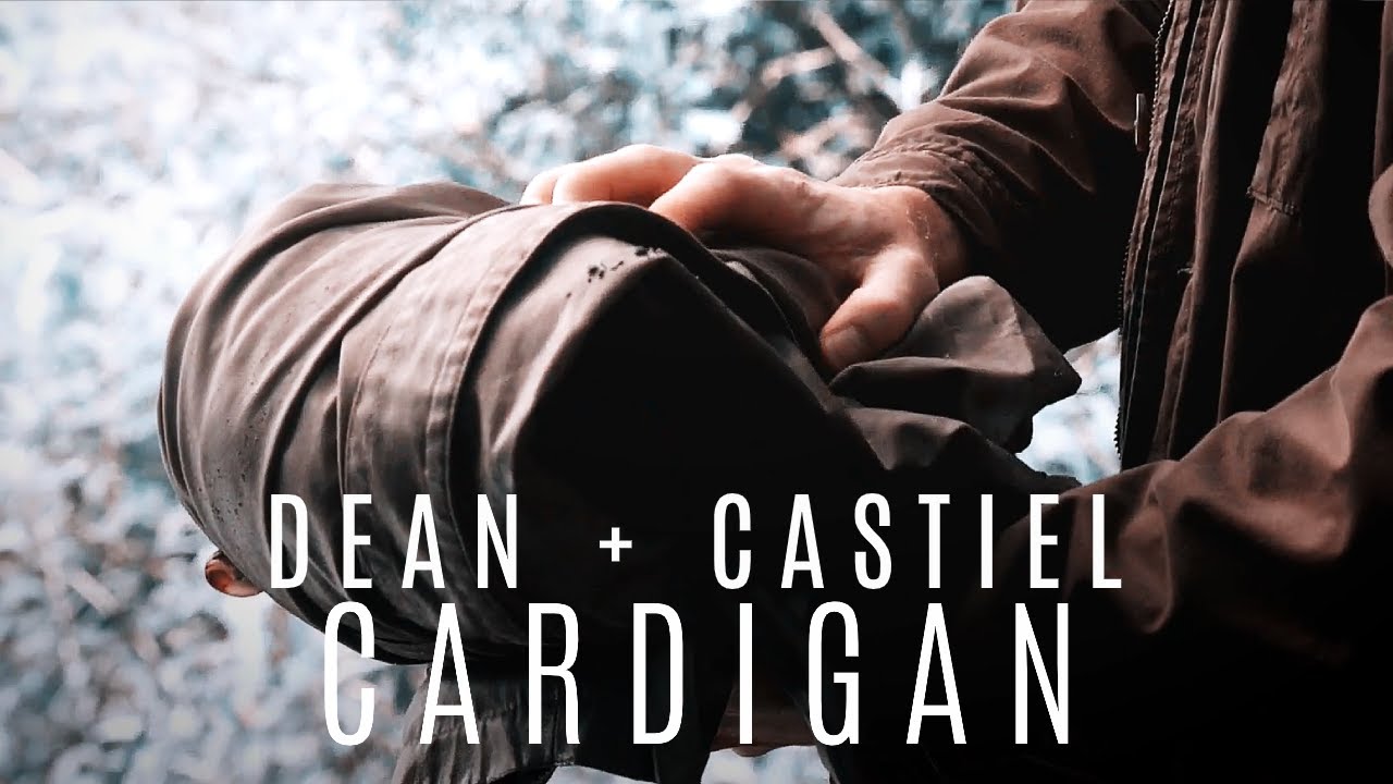 dean + castiel | cardigan