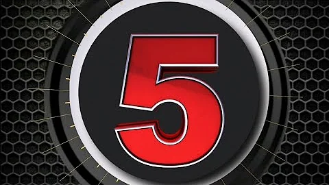 HD TIMER 5 SECOND | NO COPYRIGHT VIDEO | 4K WITH SOUND #gk #animation #countdowntimer #greenscreen