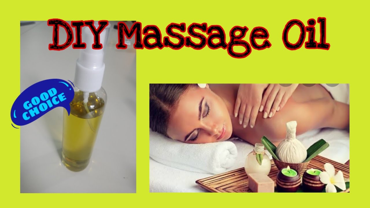 Homemade Massage Oil Peppermint Scent Youtube