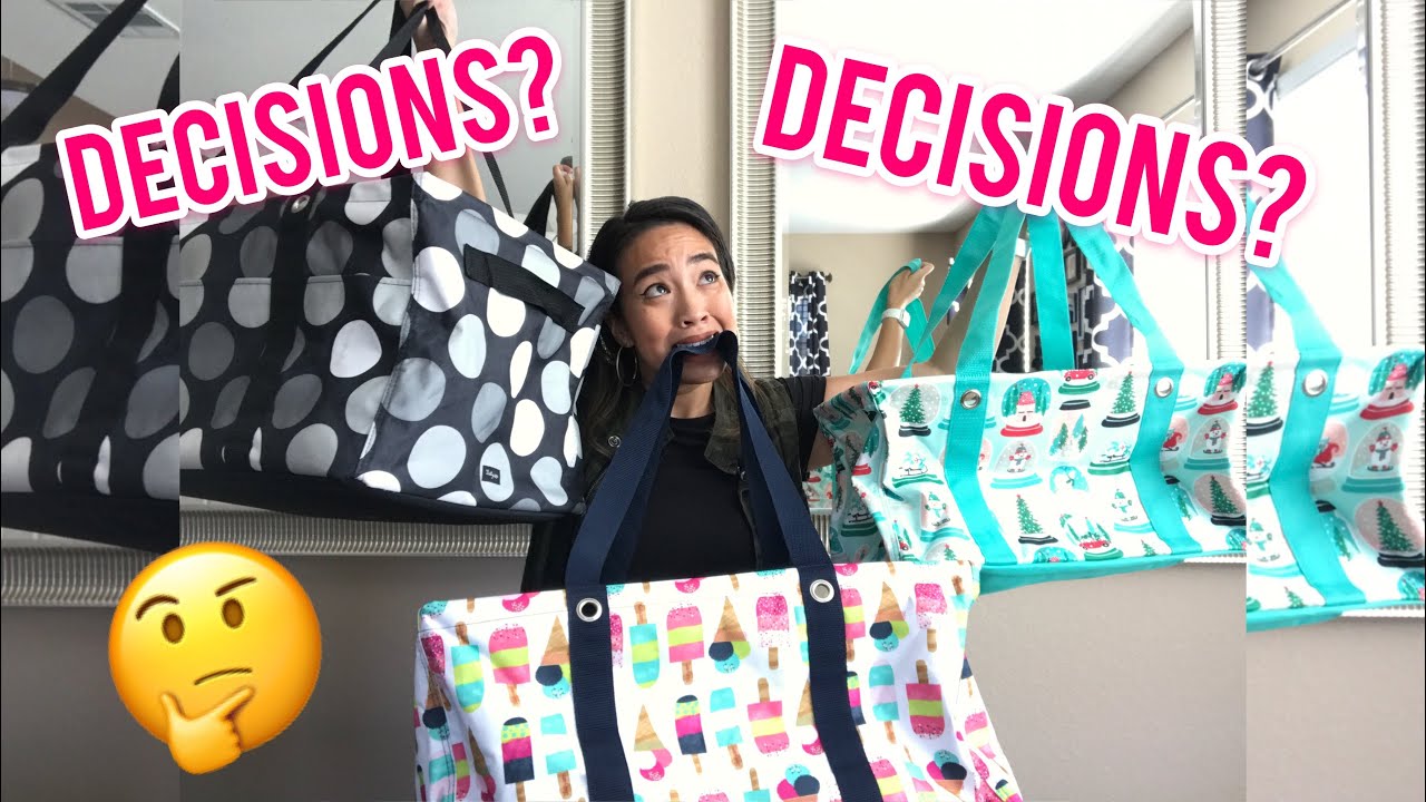 🤔 Tote Comparison  Thirty One Medium Utility Tote vs Large