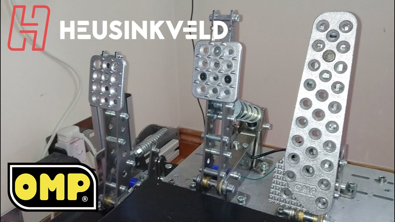 Heusinkveld Pro Pedals/OMP Pedal Face Swap [SIM RACING HARDWARE] YouTube