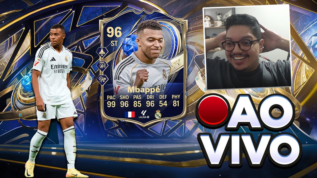 AO VIVO: O TOTY CHEGOU! MBAPPÉ, PINA, DMES, EVOS e MUITO + & APOIE no PIX | FC 26 ⚽