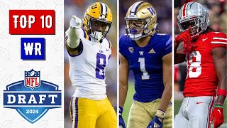 TOP 10: Mejores WRs NFL DRAFT 2024 | Marvin Harrison Jr, Romeo Odunze, Malik Nabers