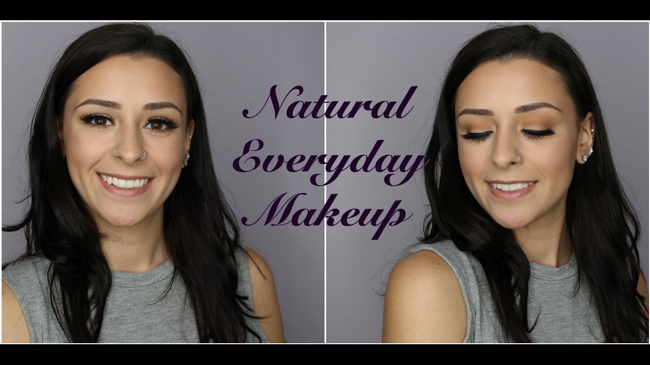 Natural Everyday Makeup (Work Appropriate) - YouTube