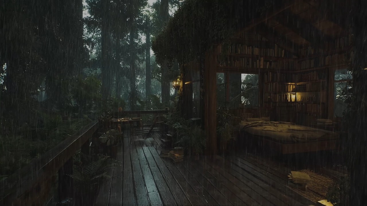 Forest Rain Sounds for Sleeping | Deep Relaxation & Insomnia Relief