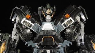 Hasbro Dark of the Moon Leader Ironhide Transformation Sequence
Figure Note:
Stop-Motion Transformation of Hasbro Dark of the Moon Leader Ironhide. Simple transformation with lots of play features. So you have guns that pop out of the arms in both robot AND vehicle mode. The faceplate can be lowered by pushing the top of the chest OR pushing a lever behind the head and activates lights and sounds. There is a big gatling gun that pops out of the chest, with activation levers both on the bottom of the chest or a lever you can depress behind his head. (Couldn’t show this because it has a firm spring return mechanism) and compartments in his calves - one with a gun (with launcher) and the other with a big bowie knife. But yeah, the transformation is REAL simple on this guy. Unique Toys Skids actually arrives today but obviously not in time for today, so that will be next weekend. Followed by MMC’s Groove the following weekend.
Support Note:
Like what you see? Send me a tip! https://paypal.me/peolesdru
You can also give me some points when you shop at ShowZStore by putting in “Support Reviewer” code “peolesdru”.
Truck to Robot: 0:09
Robot to Truck: 0:38
Speed run to Robot: 1:08
Speed run to Truck: 1:20
2x Run: 1:31
End credits: 1:43
Production Note: No head turn because ... the head literally does not turn. Because of the faceplate mechanism the head is fixed in place. The sequence was 420 pictures. Huhuhuhuh. This might just be the shortest sequence ever. Only just NOW realized I was using Revenge of the Fallen instead of the correct Dark of the Moon So the title for the video is a bit ... wrong. Fixed it for the description though, so yay me.
Viewing Note:
If you want to follow along, I recommend skipping to the speed run and using your , and . keyboard keys to advance by single frames. Every step of the transformation is documented in the frames of the video, in what I consider to be the best sequence. With minimal rubbing and minimal parts-parking.
Music: The music is by Ethan Meixsell - www.ethanmeixsell.com
Songs: “Demise” (Get it??) and “Run” Hasbro Dark of the Moon Leader Ironhide Transformation Sequence