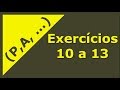 Exercícios 10 - 13