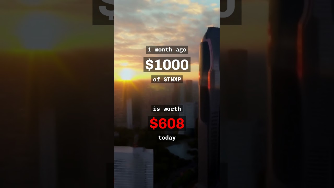 🚨 $TNXP 🚨 Why is $TNXP trending today? 🤔