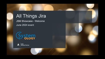 Jira Service Management Showcase event (June 2024) - Introduction