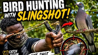 INSANE Slingshot Bird Hunt! One Shot, One Chance! 🎯🦅