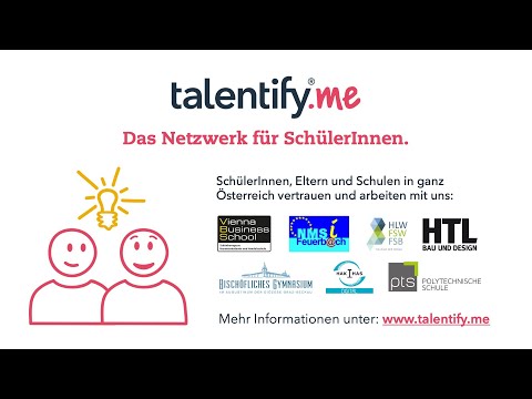 talentify.me - Das Netzwerk für SchülerInnen