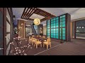 THE SIMS 4 | Speed build | Asian Bungalow | No CC | Бунгало в азиатском стиле | Строительство