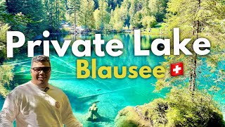 Most Beautiful Private Lake? Blausee Switzerland