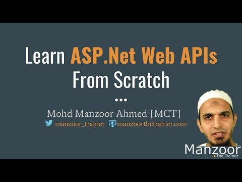 First Simple Web API (Web APIs Part - 3) - YouTube