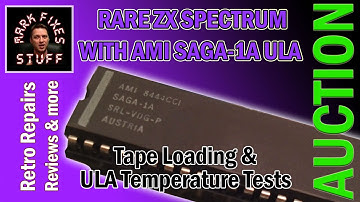 Auction - ZX Spectrum with a GENUINELY RARE test ULA version by AMI - Fully working