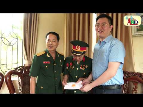 Huyện An Lão tổ chức thăm và tặng quà CCB từng tham gia chiến dịch Điện Biên Phủ