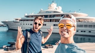 THE CRAZIEST YACHTS IN MONACO! | VLOG 200