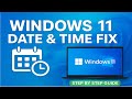 🕒 Windows 11 में Date & Time Zone सही से कैसे सेट करें | 100% Working Trick | Step by Step Guide