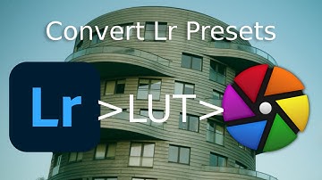 Export Lightroom presets to LUT files (and how use them in Darktable)