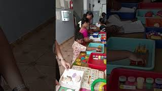 Playing Puzzle while Parents Orientation program at school| #trendingshorts #shorts #viral