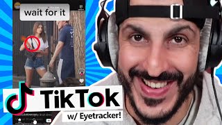Producer REACTS to nasty TikToks w/ EyeTracker lmao