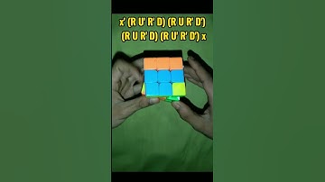 E Perm - 1 look PLL Tutorial #cubing #pll #rubikscube #shorts