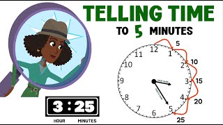 Telling Time to the Nearest 5 Minutes