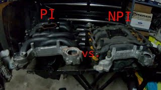 PI vs NPI intake - swapping everything over