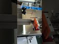 Sealing-type corner labeling machine for transparent labels#labelingmachine