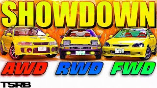 AWD vs RWD vs FWD  Which is the Best for Touge?