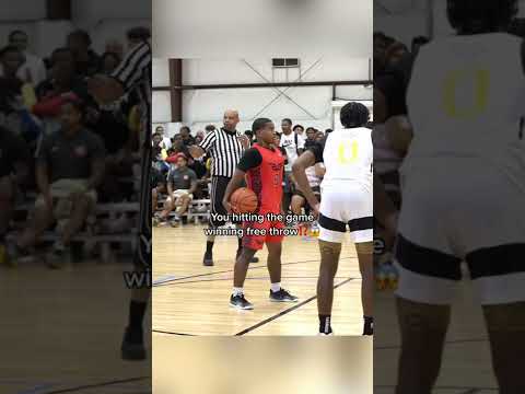 Game Winning Free Throws!!🔥 Are you hitting these shots?!🤷‍♂️ #shorts