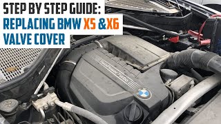 HOW TO REPLACE VALVE COVER GASKET FOR BMW X5, X6 (2009-2014) #x5 #x6 #valvecovergasket #replacement