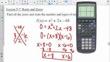 Algebra II Lesson 5-7 Video