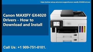 Download and Install Canon MAXIFY GX4020 Driver - Step-by-Step Guide