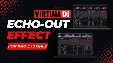 Hoe u het Echo-Out-effect op uw toetsenbord in Virtual DJ instelt en gebruikt