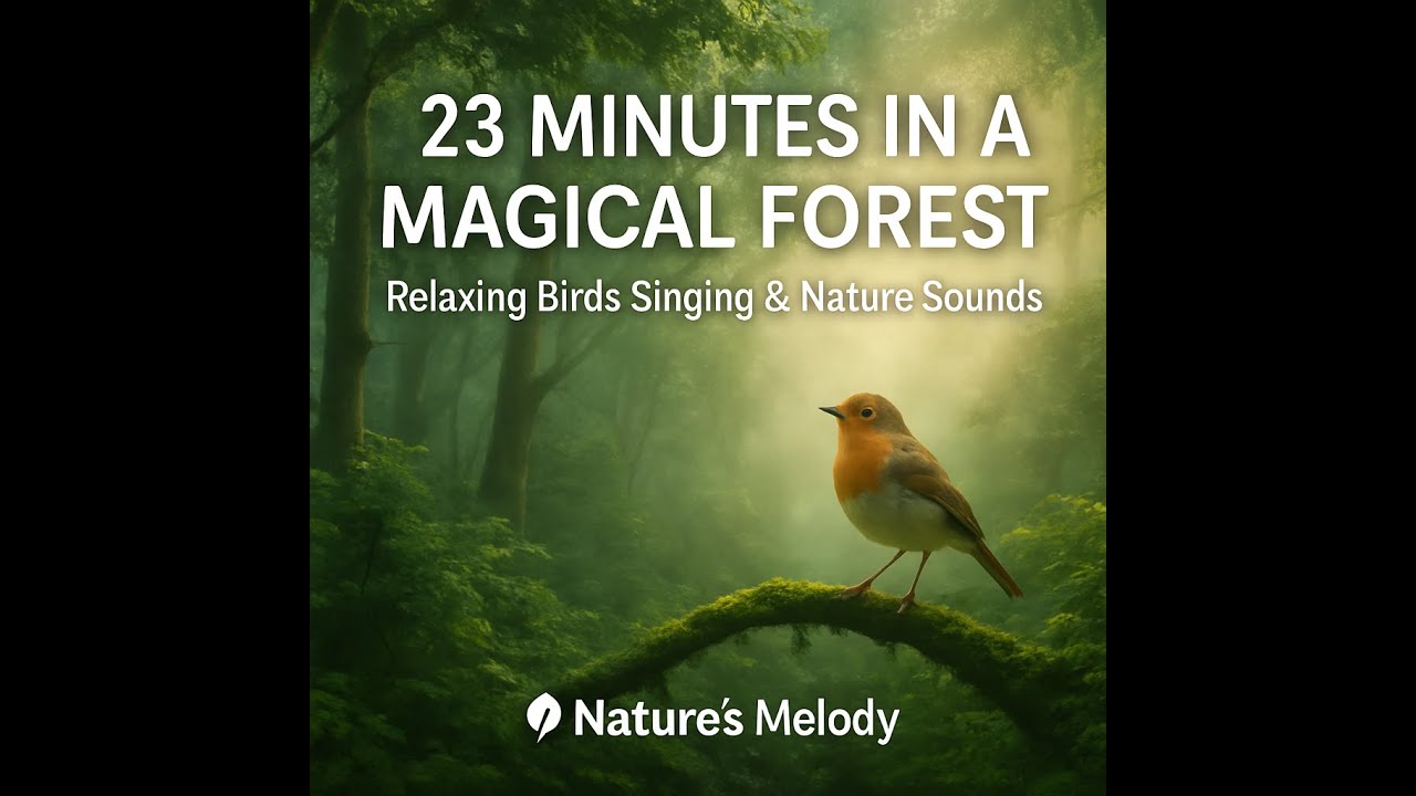 Peaceful Forest Ambience with Birds Singing – Nature Sounds for Deep ...