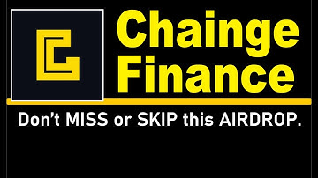 Chainge Finance Airdrop  Don