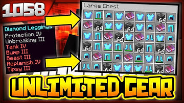 Minecraft FACTIONS Server Lets Play - MOST GOD GEAR EVER RAIDED! - Ep 1058 ( Minecraft Faction )