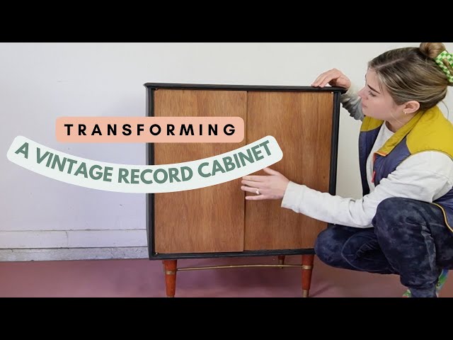 Finding A Retro Vintage Record Cabinet
