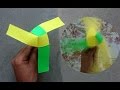 How to Make a Rotating Paper Fan | Origami