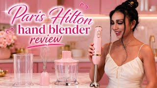 Unboxing the PINK #parishilton immersion blender #handblender Review