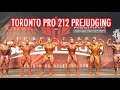 Toronto Pro 212 Prejudging 2018