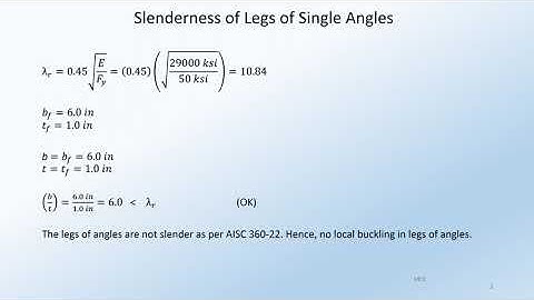 STDN101-104-151: Compression capacity of a built-up column section as per AISC 360-22.