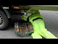 18.04.2023 - VN24 - Kastenwagen prallt auf A1 bei Spurwechsel auf Transporter