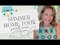 SUMMER HOME TOUR PART 1 |TOUR OUR SUMMER HOUSE | COZY COASTAL LIVING #decorating #coastaldecor