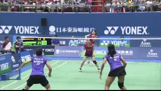 Yonex Open Chinese Taipei 2015 | Badminton SF M3-Matsutomo/Takahashi vs Maheswari/Polii