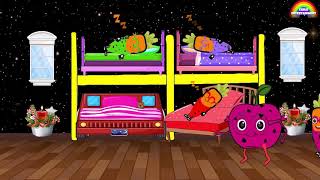 Time to Sleep With Little Ladybug Carrot and Ladybug Mommy Apple Rhymes
