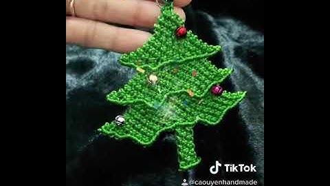 🎄Cây thông Macrame