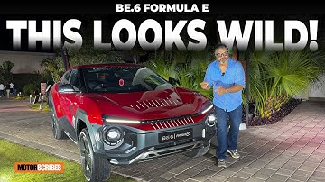 Mahindra BE 6 Formule E Editie - Rondlopen